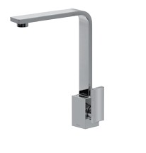 GRAFF TARGA Jednouchwytowa bateria umywalkowa - wysoka chrom, E-3605-LM36-PC