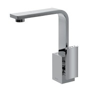 GRAFF TARGA Jednouchwytowa bateria umywalkowa chrom, E-3601-LM36-PC