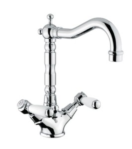 BUGNATESE REVIVAL UNI Bateria umywalkowa, chrom 434UCR