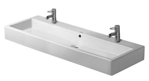 DURAVIT VERO Umywalka wisząca 120x47 cm biała, 0454120024
