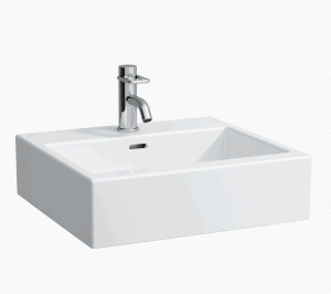 LAUFEN LIVING CITY Umywalka ścienna 50x46 z otworem na baterię, H8174310001041