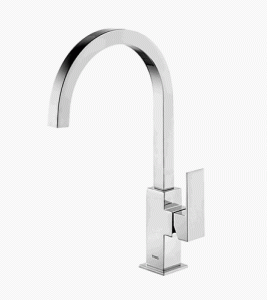 TRES CUADRO Bateria umywalkowa, chrom 106607