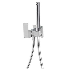 TRES CUADRO EXCLUSIVE Bateria podtynkowa do bidetu lub WC, chrom 00612301