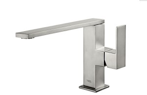 TRES CUADRO EXCLUSIVE Bateria umywalkowa w kolorze stalowym 00620501AC