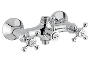 BUGNATESE LADY Bateria wannowa ścienna, chrom 903CR