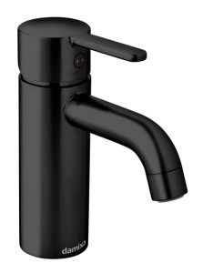 DAMIXA SILHOUET Bateria umywalkowa mała matowa czerń, 7402161