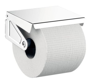 EMCO POLO Uchwyt na papier toaletowy z pokrywką chrom, 070000101