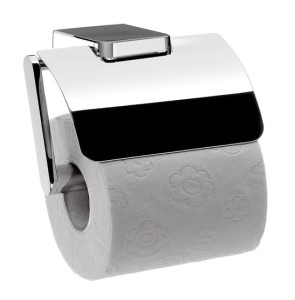 EMCO TREND Uchwyt na papier toaletowy z pokrywką chrom, 020000102