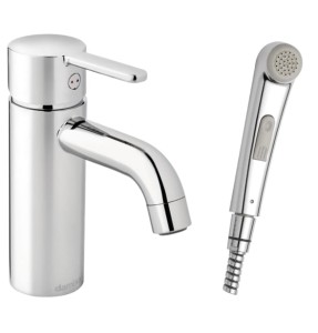 DAMIXA SILHOUET Bateria umywalkowa z rączką bidetową chrom, 7403000