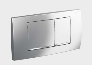GEBERIT TWINLINE 30 Przycisk spłukujący chromowany, 115.899.KH.1