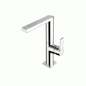 CRISTINA OMEGA Bateria umywalkowa z obrotową wylewką chrom, CRIOG22851