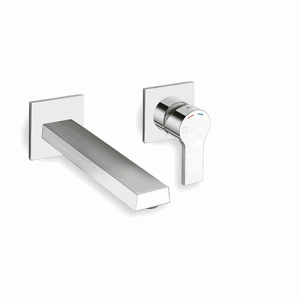 CRISTINA OMEGA Bateria umywalkowa podtynkowa, wylewka 185 mm chrom, CRIOG23751