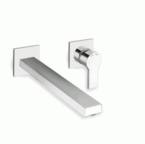 CRISTINA OMEGA Bateria umywalkowa podtynkowa, wylewka 225 mm chrom, CRIOG23851