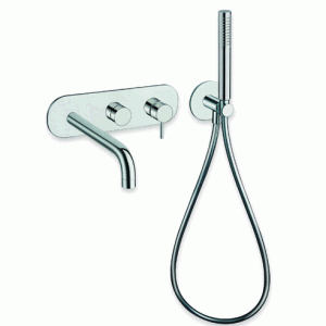 CRISTINA PIC Bateria wannowa podtynkowa chrom, CRIPM10851