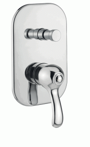 BUGNATESE LEM Bateria prysznicowa z automatycznym przełącznikiem, chrom 1972CR