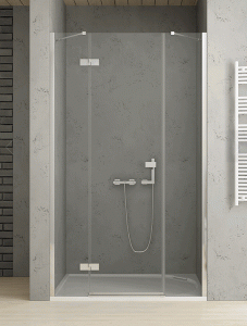 NEW TRENDY REFLEXA Drzwi wnękowe plus 110x200 lewe chrom , EXK-5076