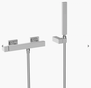 TRES SLIM EXCLUSIVE Bateria natryskowa, chrom 20216701 