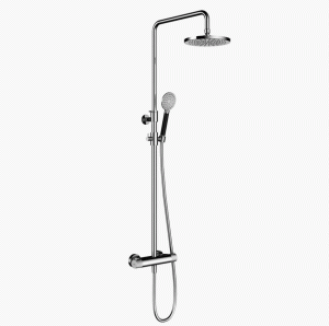 HOTBATH COBBER-X Kolumna natryskowa termostatyczna chrom, SDSAX10