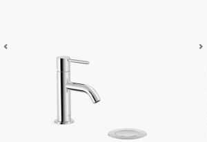 TRES STUDY EXCLUSIVE Bateria umywalkowa z korkiem, chrom 26290301D