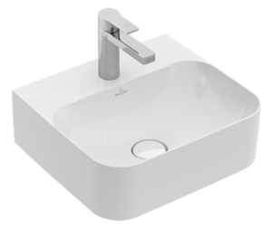 VILLEROY&BOCH FINION Umywalka mała meblowa 43x39 cm bez przelewu, 43644LR1