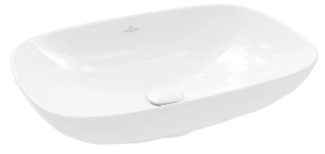 VILLEROY&BOCH LOOP&FRIEND Umywalka stojąca na blacie 56x38 cm z przelewu, 4A490001