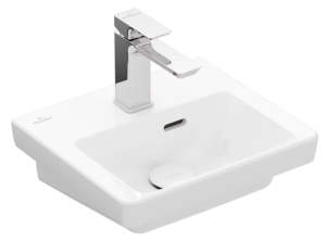 VILLEROY&BOCH SUBWAY 3.0 Umywalka wisząca mała 37x30 cm z przelewem, 43703701