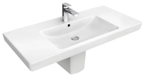 VILLEROY&BOCH SUBWAY 2.0 Umywalka meblowa lub wisząca 100x47 cm z przelewem, 7175A001