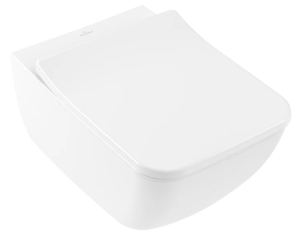 VILLEROY&BOCH VENTICELLO Zestaw Miska WC lejowa z deską sedesową Combi-Pack, 4611RS01