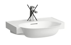 LAUFEN THE NEW CLASSIC Umywalka ścienna 60x48 bez otworu na baterię H8138530001091