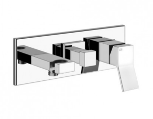 GESSI RETTANGOLO K Bateria prysznicowa podtynkowa, chrom 53140.031