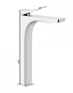 GESSI RILIEVO Bateria umywalkowa wysoka z korkiem automatycznym, chrom 59009.031