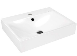 KALDEWEI SILENIO 3042 Umywalka nablatowa 60x46 cm z przelewem biała 904106013001