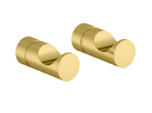 DAMIXA SILHOUET Wieszak na ręcznik szczotkowany mosiądz PVD, 4830679