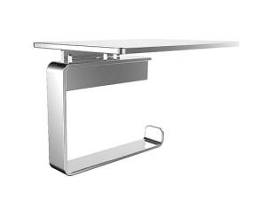 EMCO LOFT Uchwyt na papier toaletowy z półką chrom, 059800103