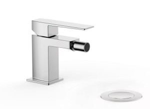 TRES SLIM EXCLUSIVE Bateria bidetowa z korkiem automatycznym, chrom 20212001D