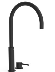 TRES STUDY EXCLUSIVE Bateria umywalkowa, czerń matowa 26110502NM