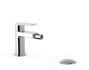 TRES PROJECT Bateria bidetowa z korkiem automatycznym, chrom 21112001D