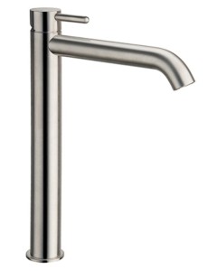 CRISTINA IX Bateria umywalkowa wysoka szczotkowana stal nierdzewna, CRIIX222