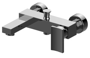 GRAFF SADE Bateria wannowa ścienna chrom, EX3775LM36WPC