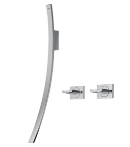 GRAFF LUNA Bateria umywalkowa z zaworami podtynkowymi, chrom E-6000-C14U-PC-T