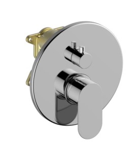 GRAFF SHORELAND Bateria prysznicowa podtynkowa z zaworem 3-drożnym 3/4" chrom, E17031LM62NPCT