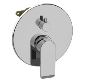 GRAFF JAVA Bateria prysznicowa podtynkowa z zaworem 3-drogowym 3/4" chrom, E17031LM54NPCT