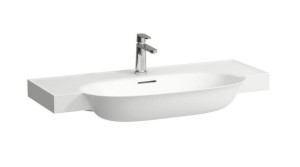 LAUFEN THE NEW CLASSIC Umywalka ścienna 100x48 z 3 otworami na baterie z przelewem, H8138570001081
