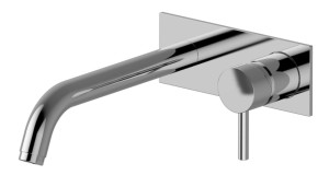 GRAFF M.E. Bateria umywalkowa podtynkowa, wylewka 23,5 cm, bez korka automatycznego chrom, E-6141-LM41W-PC-T