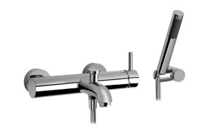 GRAFF M.E. Bateria wannowo - prysznicowa ścienna chrom, EX-6176-LM37-PC