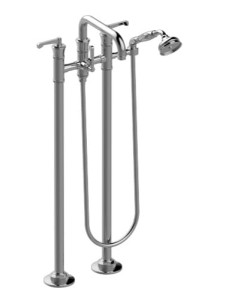 GRAFF VIGNOLA Bateria wannowa wolnostojąca chrom, E11657R3PCLM60BPC