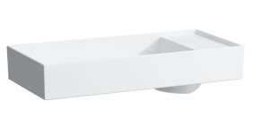 LAUFEN KARTELL BY LAUFEN Umywalka nablatowa 75x35 z otworem na baterię, H8123320001111