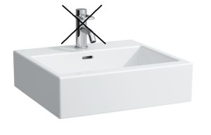 LAUFEN LIVING CITY Umywalka ścienna 50x46 bez otworu na baterię H8174310001091