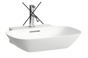 LAUFEN INO Umywalka ścienna 56x45 bez otworu na baterię H8103020001091