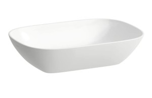 LAUFEN INO Umywalka nablatowa 50x35 bez otworu na baterię, bez otworu przelewowego H8123020001121